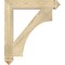 Ekena Millwork Westlake Arts & Crafts Rough Sawn Bracket, Douglas Fir, 4"W x 26"D x 30"H BKT04X26X30WTL03RDF - alternate 2